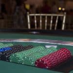 Authentic casino chips and equipment for a graduation party in Chandler, AZ